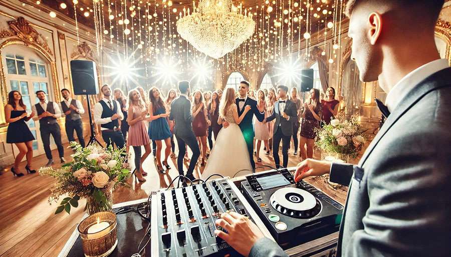 DJ za Vjenčanja Osijek Vaš DJ Team 1 DJ Neno pušta glazbu na vjenčanju u Osijeku, gosti plešu i uživaju u veseloj atmosferi DJ za vjenčanja Osijek